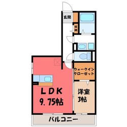 小山駅 徒歩47分 3階の物件間取画像